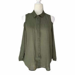 H&M Cold Shoulder Shirt